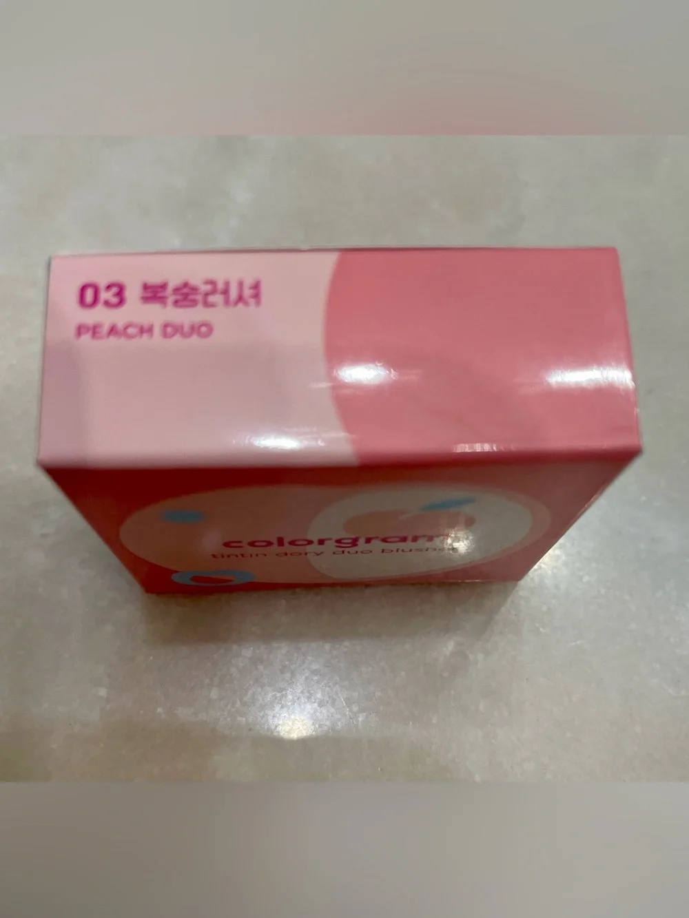Colorgram Duo Blusher - Peach Dual-Tone Cheeks -03 Peach Duo